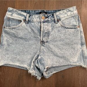 Express Light Blue Denim Top